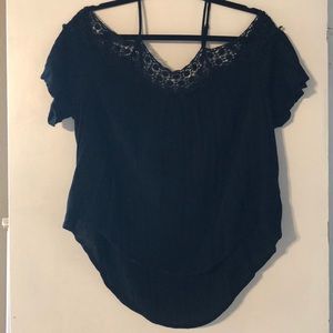 Xhilaration off the shoulder tank - Juniors XL